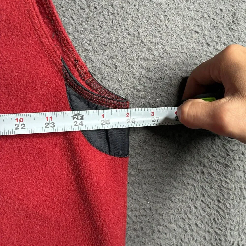 Vintage J.Crew Wool Hunting Vest Men’s Size Medium Red Oarsmen Outdoorsman